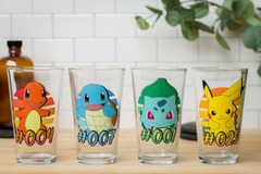 Pokemon 4pc Pint Glass Set